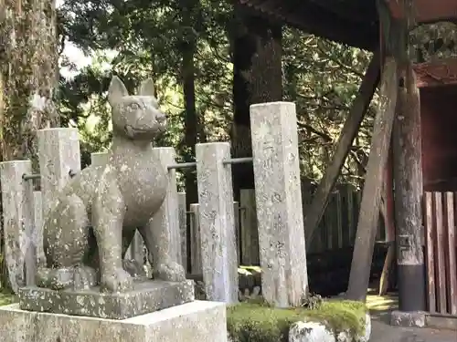 山住神社の狛犬