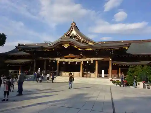 寒川神社の本殿・本堂