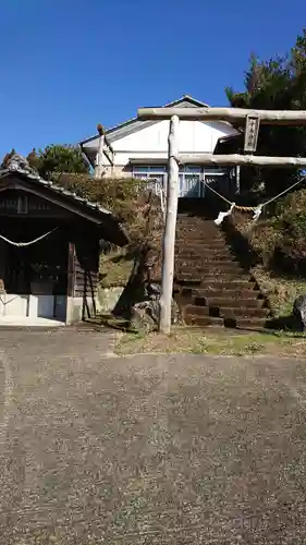 中島神社の鳥居