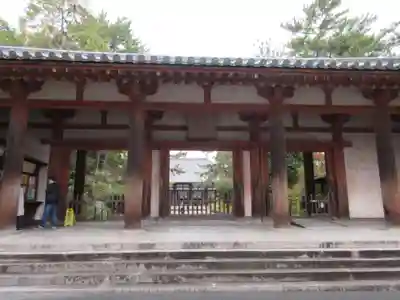 唐招提寺の山門・神門
