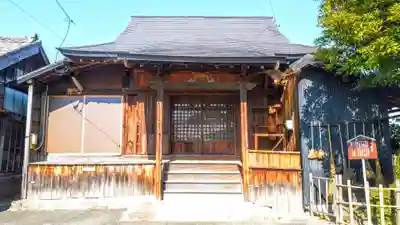 市見堂の本殿・本堂