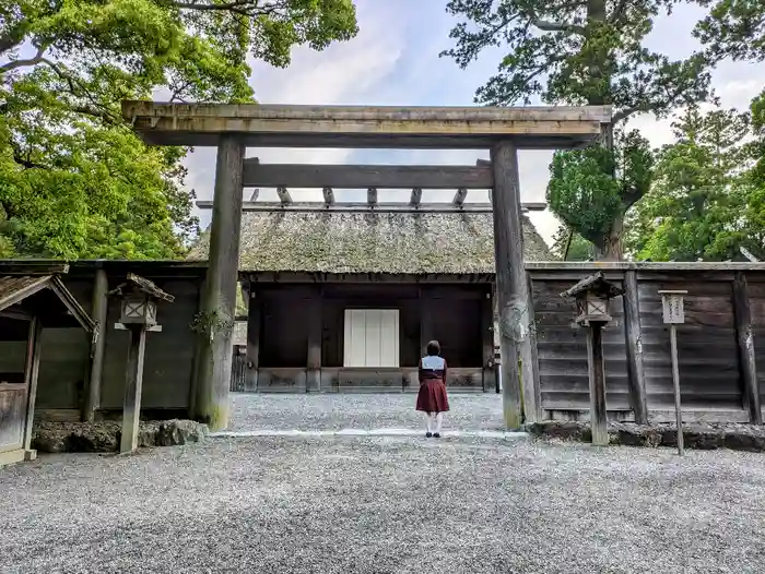 伊勢神宮外宮（豊受大神宮）の鳥居