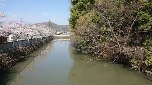 武田神社の景色