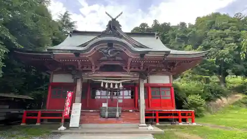 飯野川亀森八幡神社の本殿