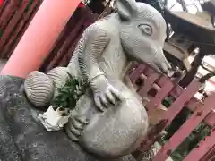 柳森神社の狛犬