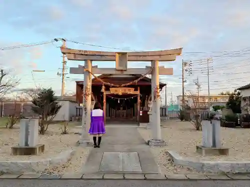 開豊神社の鳥居