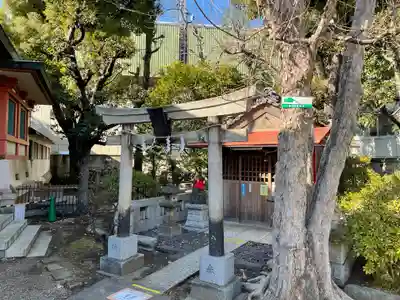 鮫州八幡神社の鳥居