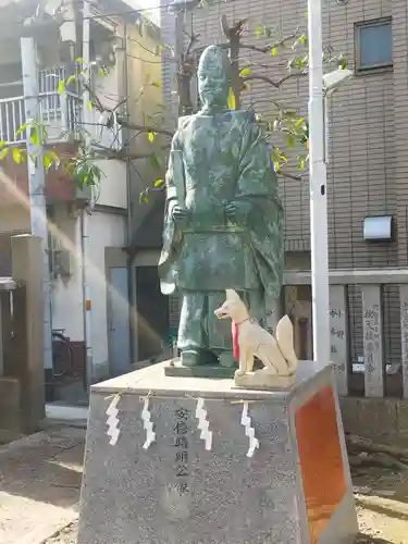 安倍晴明神社の像