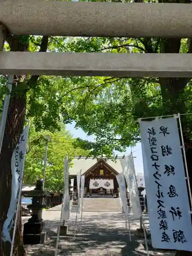 札幌諏訪神社の鳥居