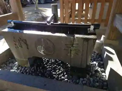 鶴谷八幡宮の手水舎