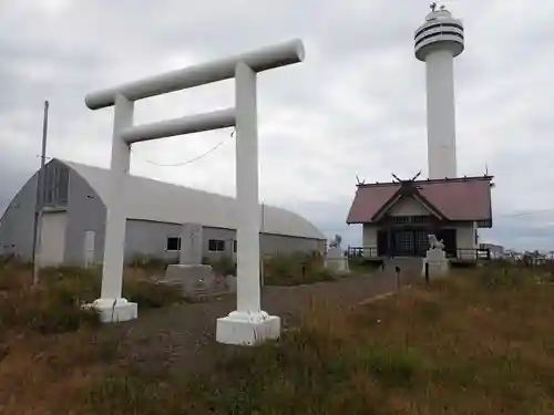納沙布金刀比羅神社の鳥居