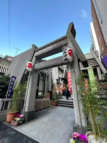 烏森神社の鳥居