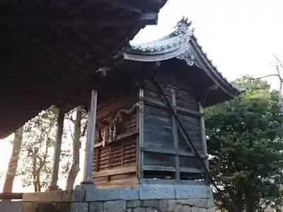 社口社の本殿・本堂