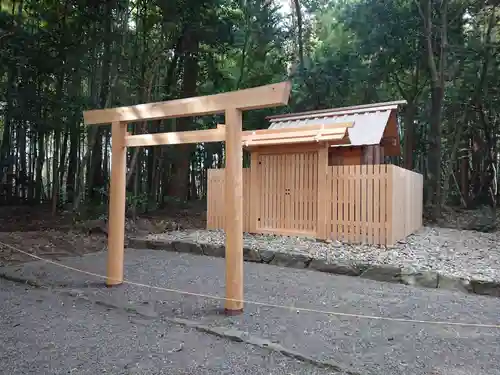 湯田神社の鳥居