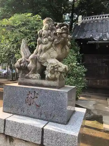 加茂神社の狛犬