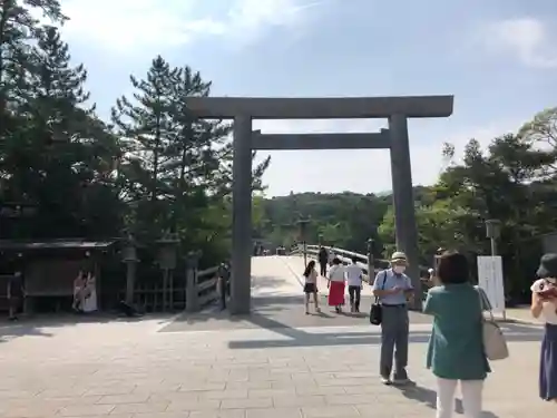 伊勢神宮内宮（皇大神宮）の鳥居