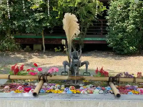 今市報徳二宮神社の手水舎