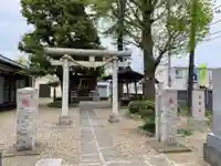 雷神社の鳥居