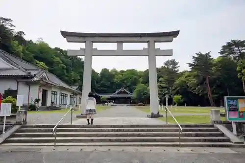 群馬県護国神社の鳥居