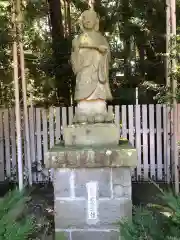 開成山大神宮の像