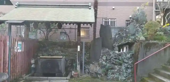 柳森神社の手水舎
