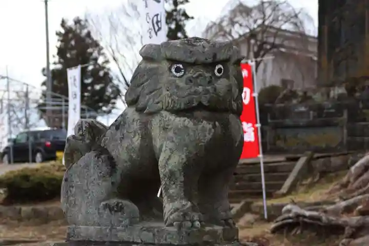 多田野本神社の狛犬