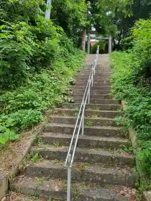 諏訪神社の鳥居