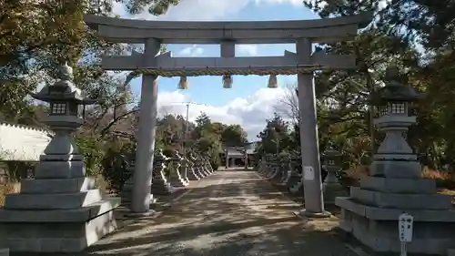 八幡神社の鳥居