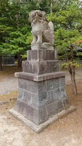 上川神社の狛犬