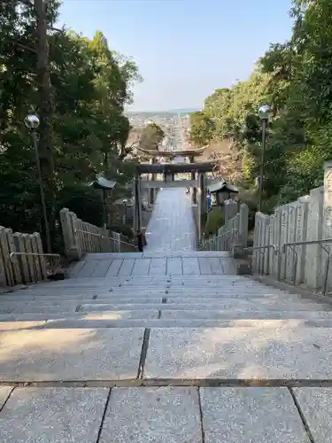 宮地嶽神社の鳥居