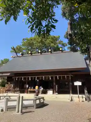 安久美神戸神明社の本殿・本堂