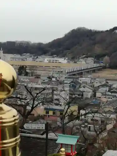 足利織姫神社の景色