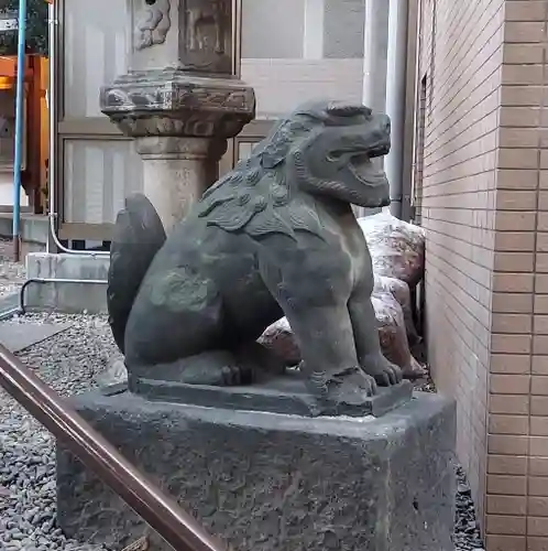 上目黒氷川神社の狛犬