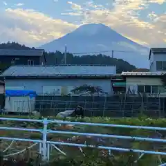 北口本宮冨士浅間神社の景色