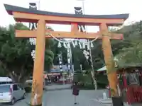 勝浦八幡神社の鳥居