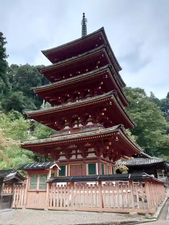 長谷寺の塔
