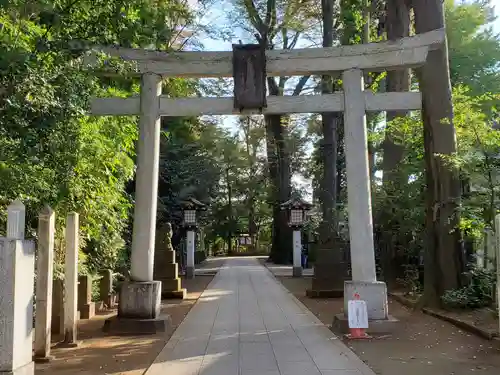 荻窪八幡神社の鳥居