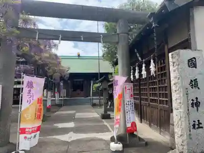 國領神社の鳥居