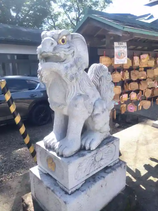 櫻岡大神宮の狛犬