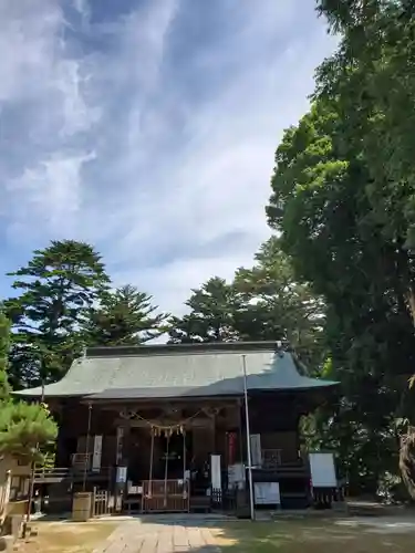 三春大神宮の本殿・本堂
