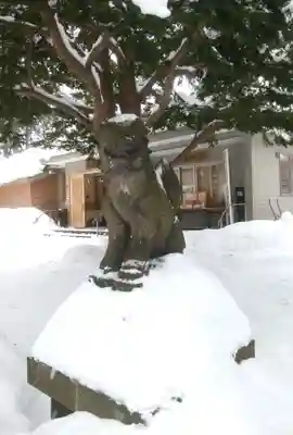 大谷地神社の狛犬