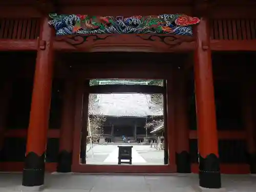 妙本寺の山門・神門