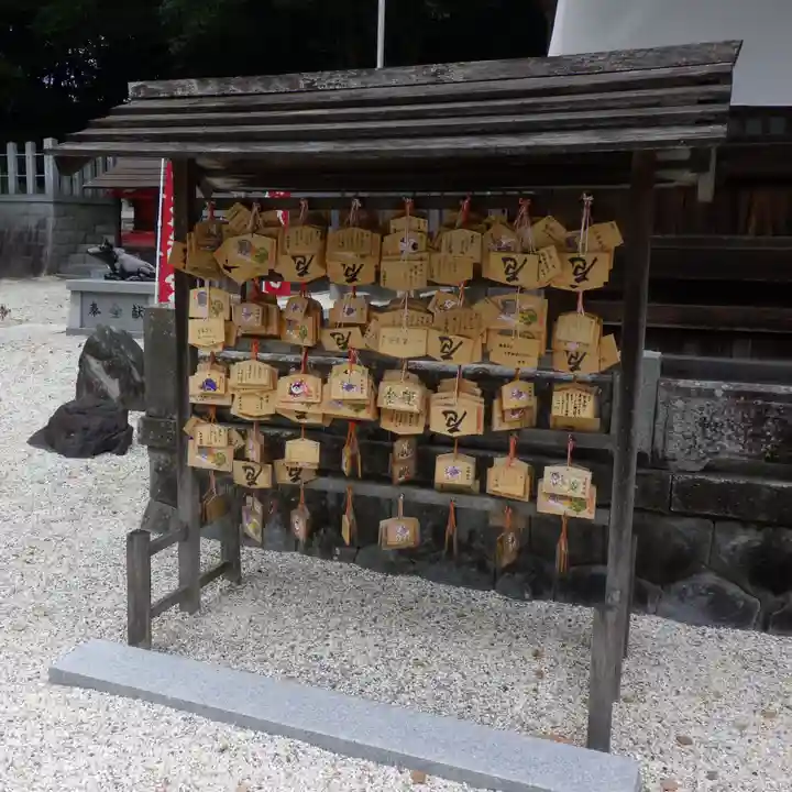諏訪神社の絵馬