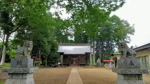 下宿八幡神社の狛犬