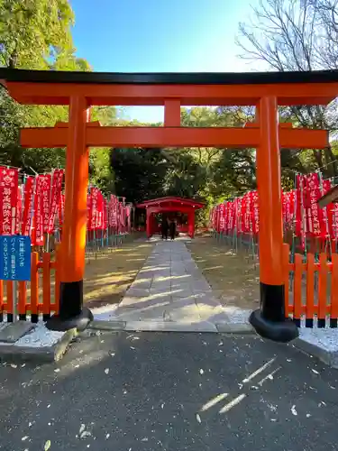 掘出稲荷神社の鳥居