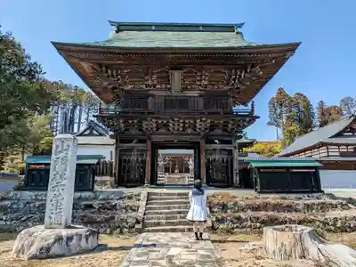 明音寺の山門・神門