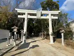 錦織神社の鳥居