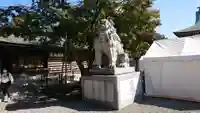 寒川神社の狛犬