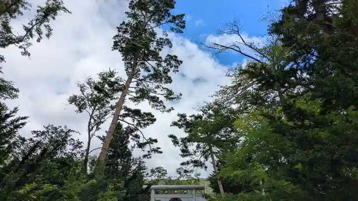 留寿都神社の景色