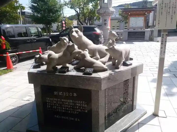 西野神社の狛犬
